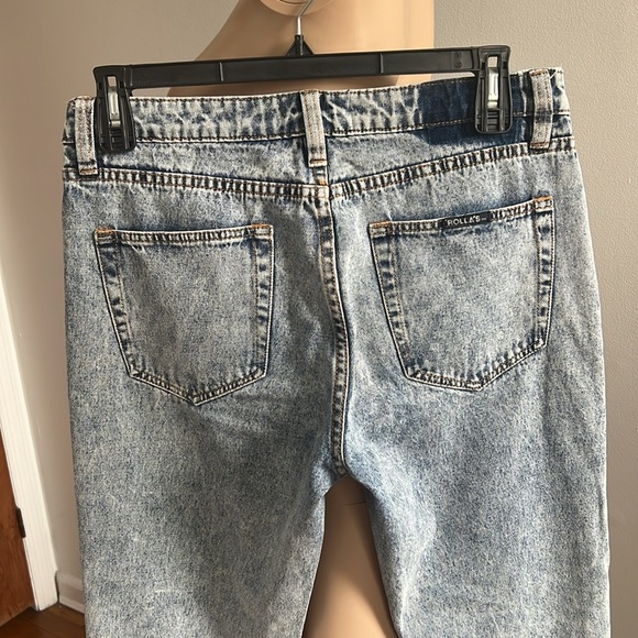ROLLAS RELAXO CHOP BOGAN BLUE PANT Jeans Size 32 - Picture 7 of 13